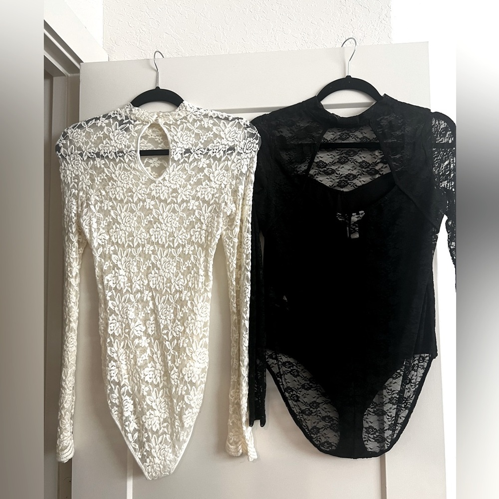 Two bodysuits